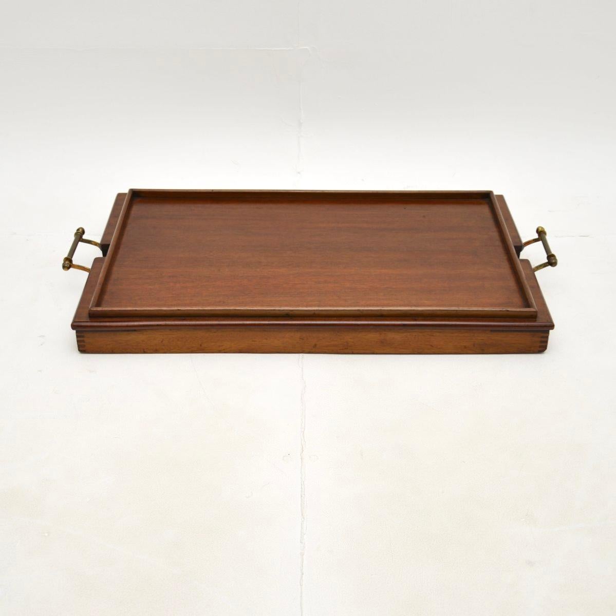 Ancienne table basse pliante à plateau, de style édouardien Bon état - En vente à London, GB