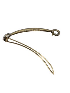 Antike Edwardian Französisch Platin Gold und Diamant Haar Barrett