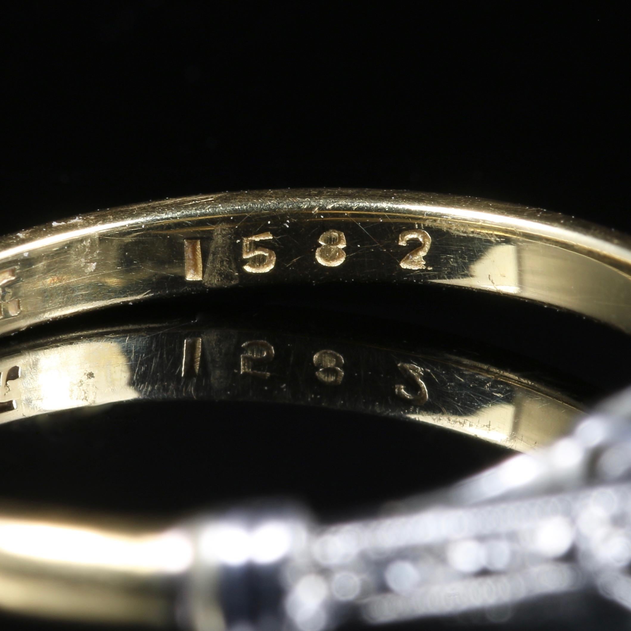 Antique Edwardian Heart Diamond Engagement Ring, circa 1915 4