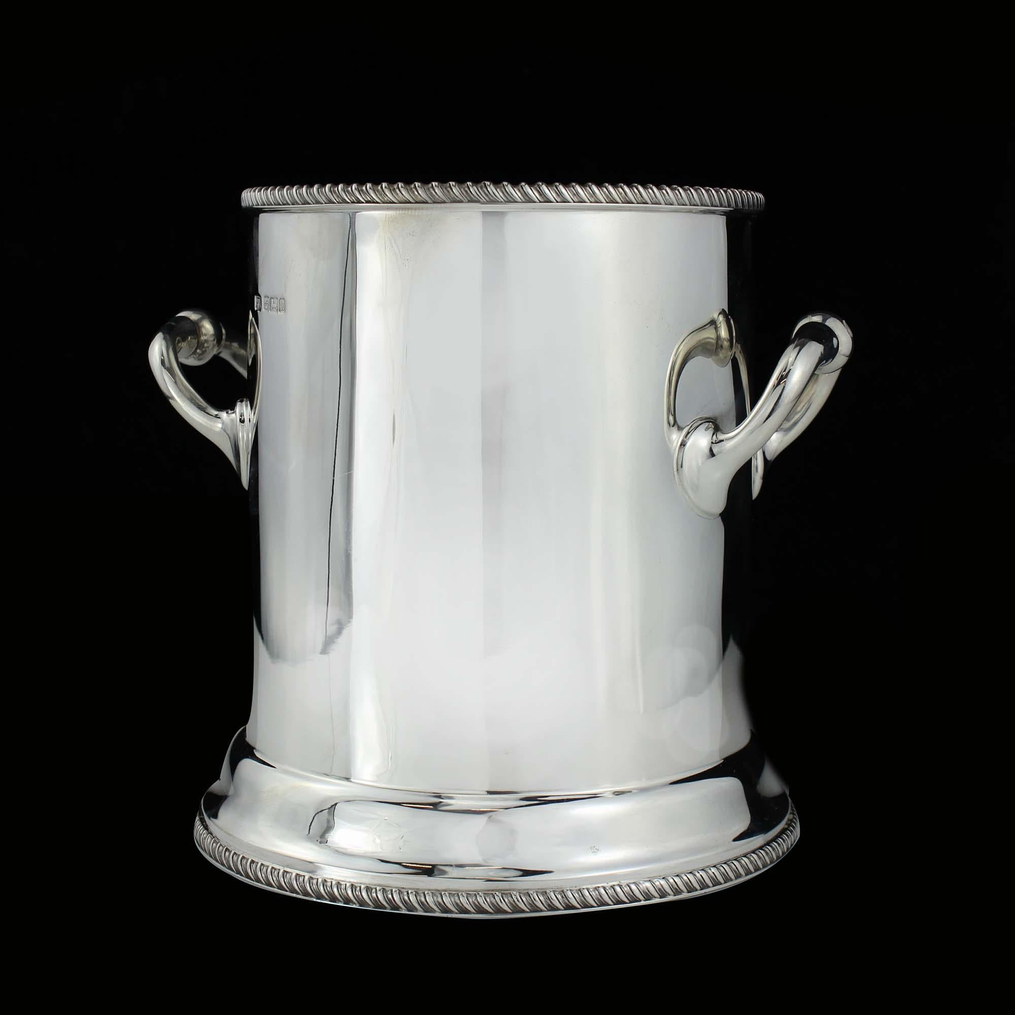 Silver Antique Edwardian Ice bucket