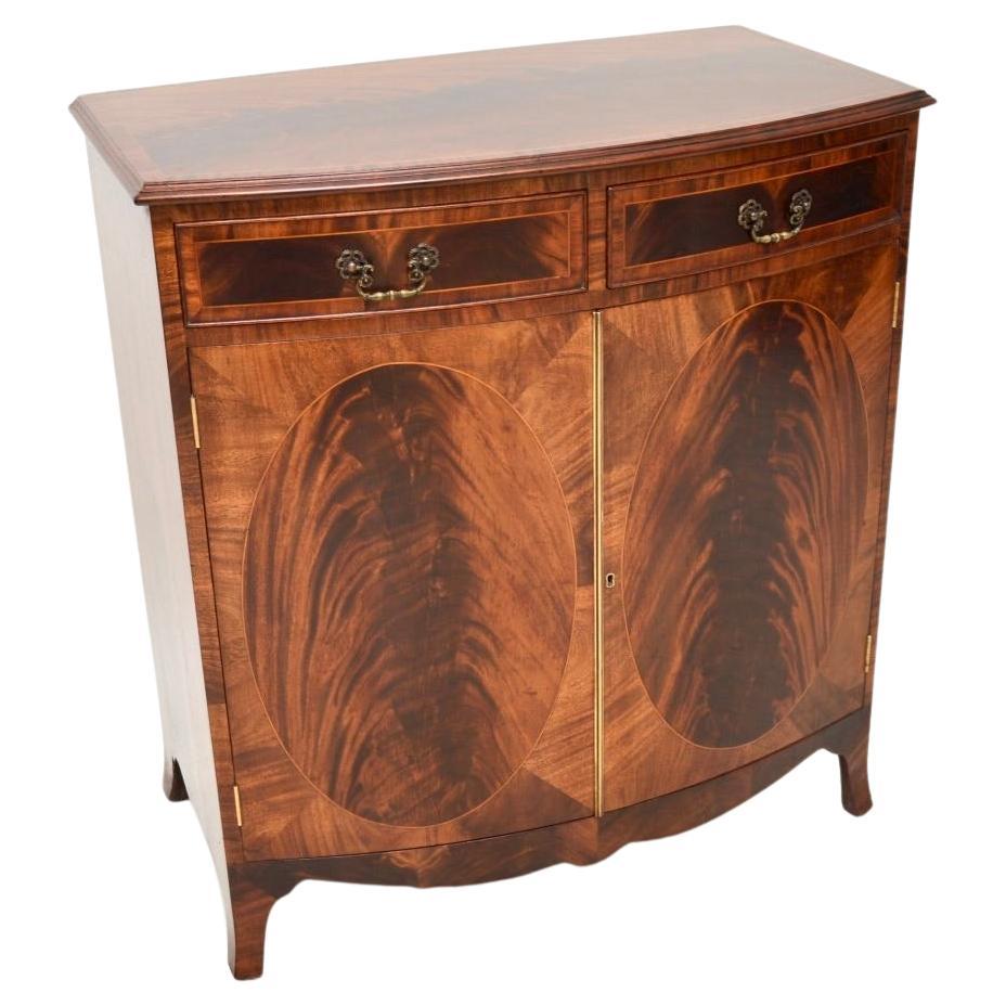 Antique Edwardian Inlaid Cabinet For Sale