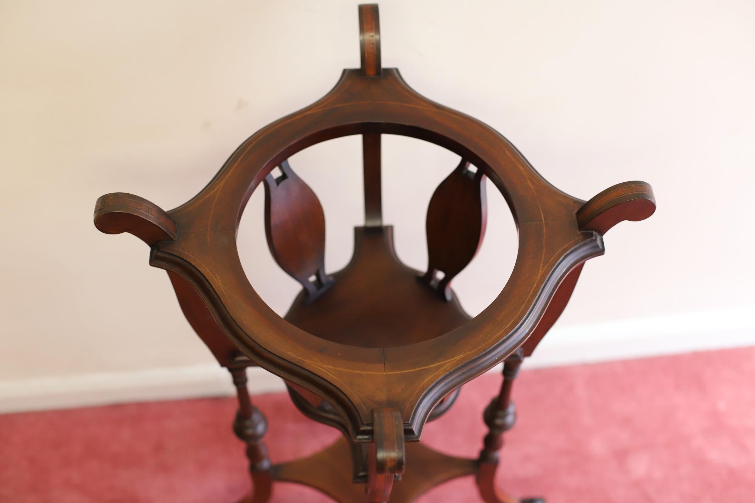 Antique Edwardian Jardiniere Stand For Sale 5
