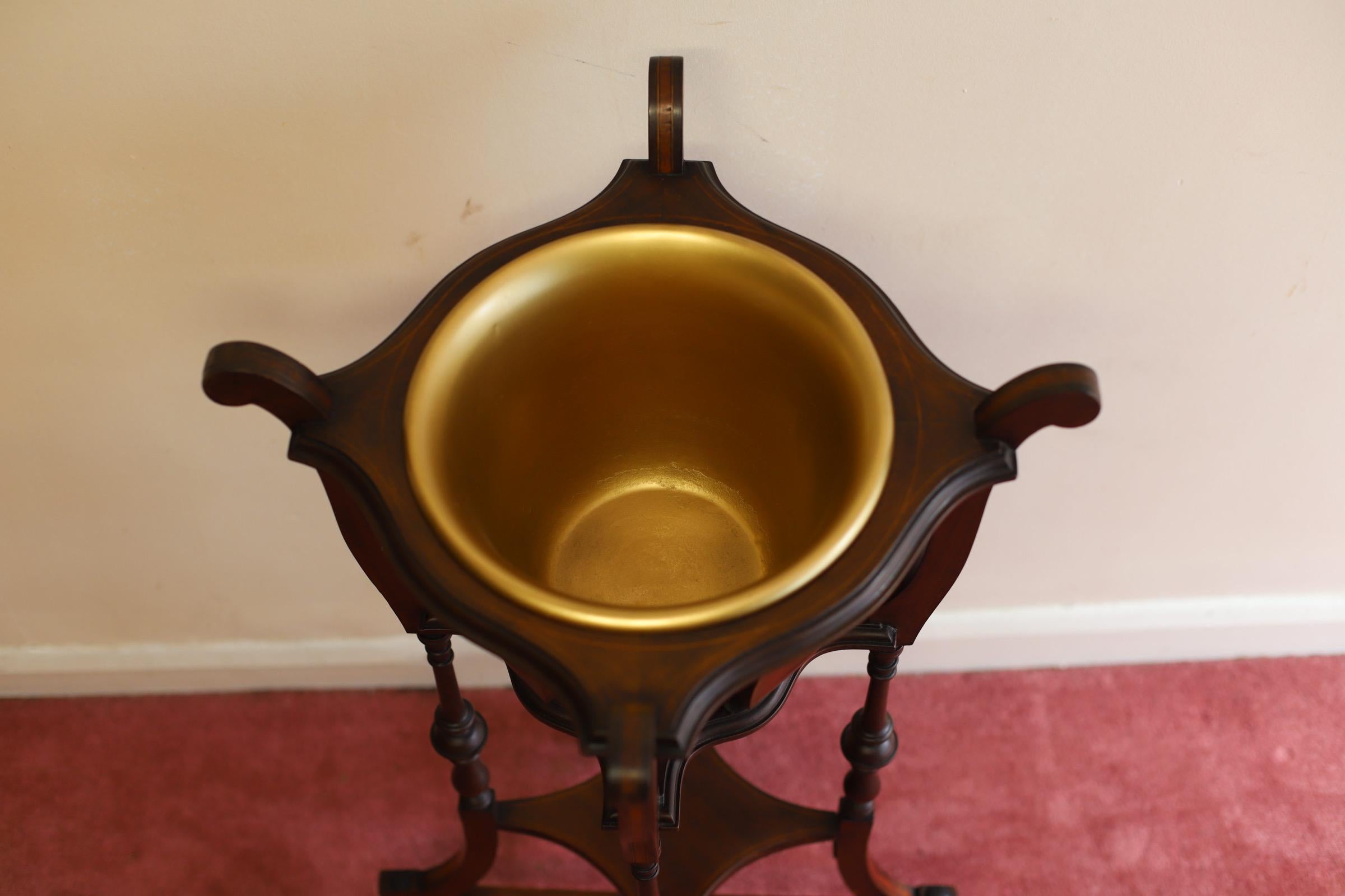 Antique Edwardian Jardiniere Stand For Sale 1