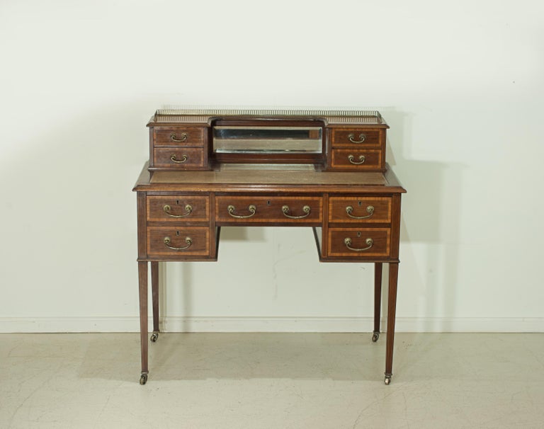 Antique, Edwardian Ladies Writing Desk, Bureau For Sale at 1stDibs