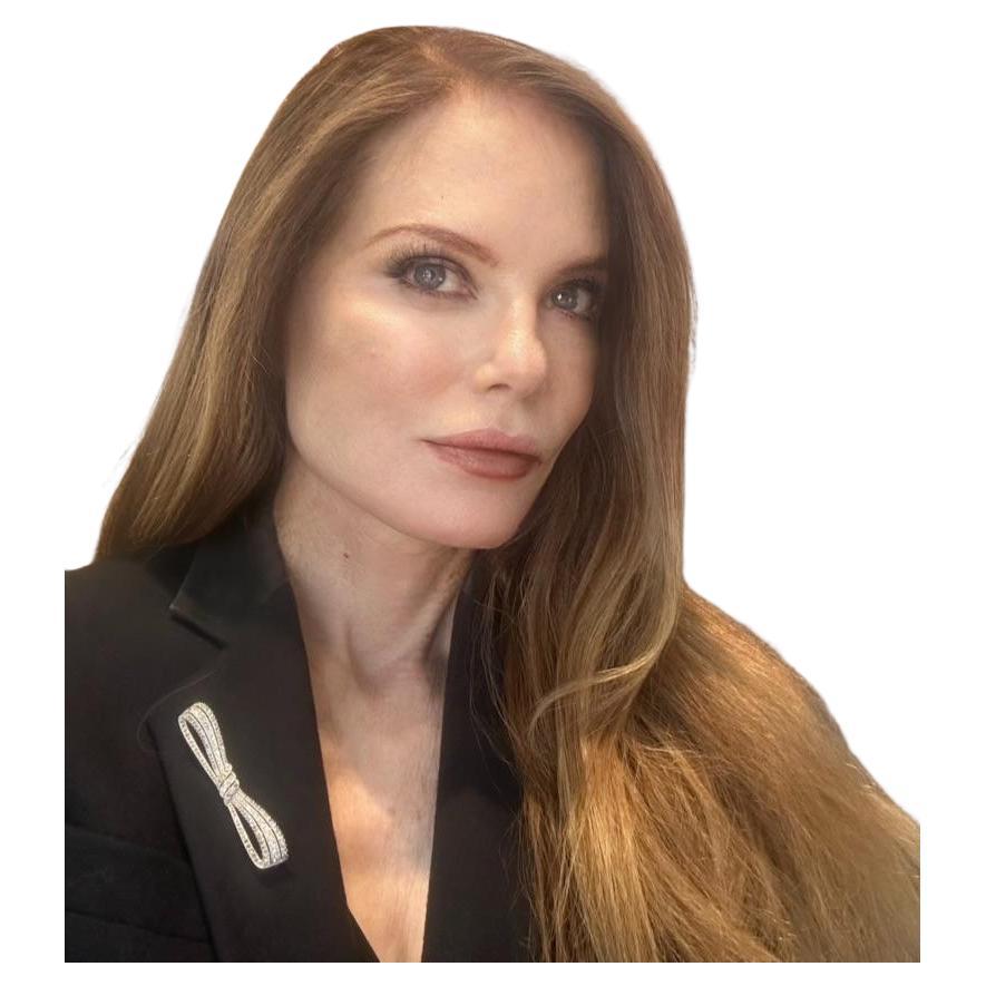 A.I.C. Long ruban de diamants, c. 1895. en vente