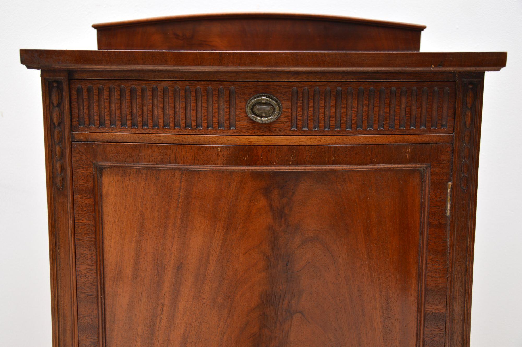 Antique Edwardian Mahogany Cabinet 2