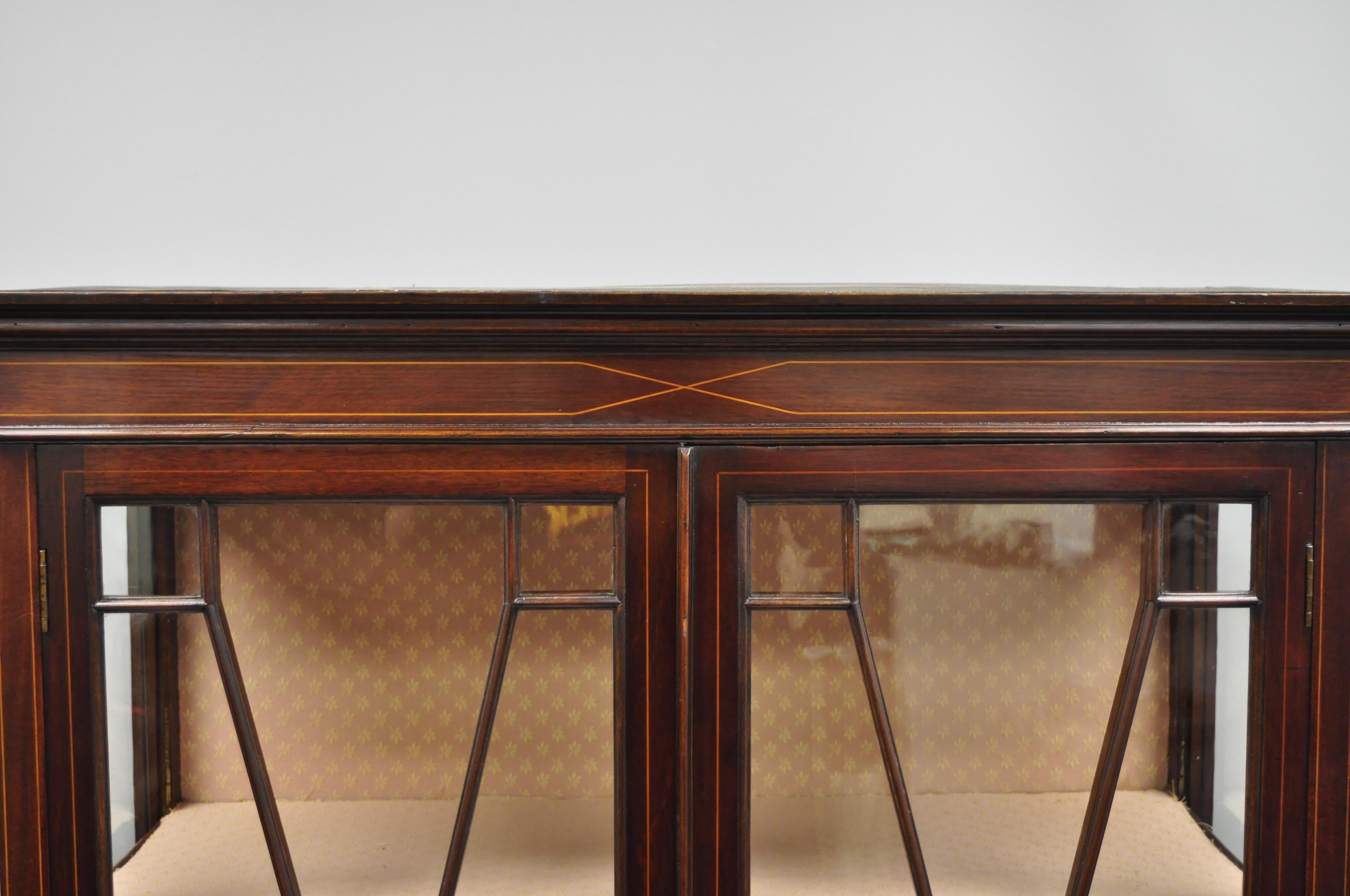 using a china cabinet as a bookcase