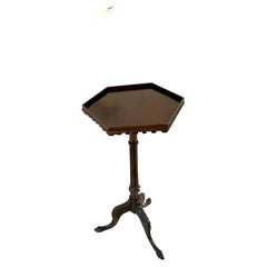 Antique Edwardian Mahogany Lamp Table