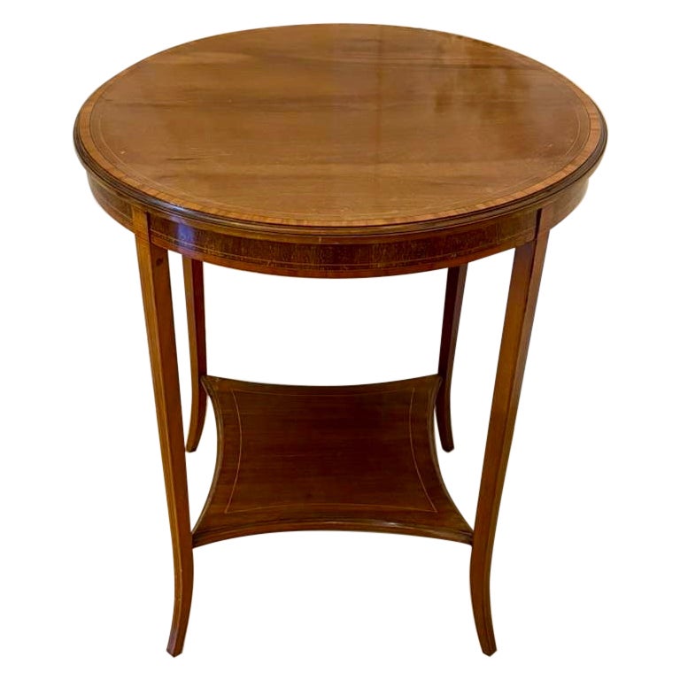 Antique Edwardian Mahogany Occasional / Lamp Table