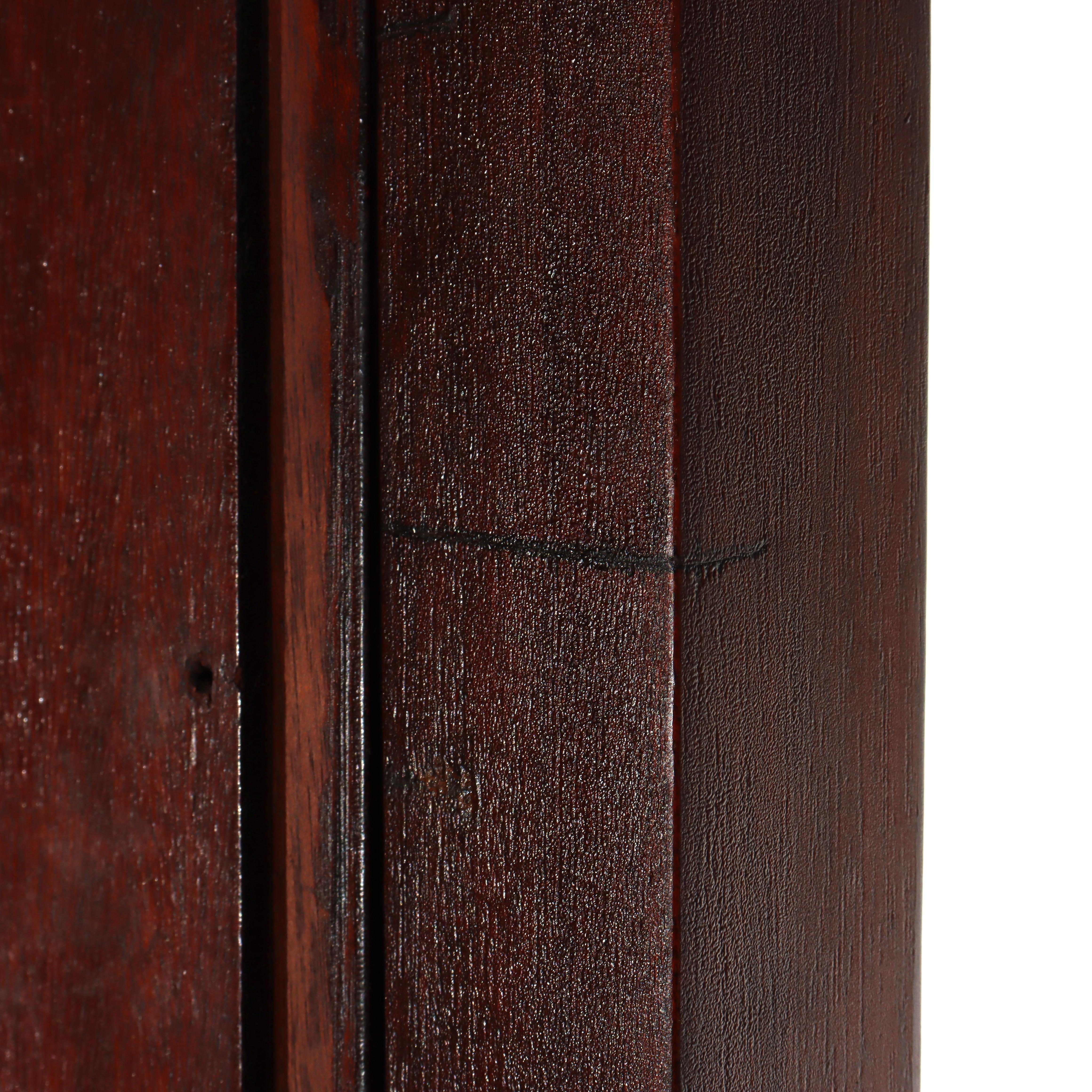 Antique Edwardian Neoclassical Carved Mahogany Dressing Mirror c1910 en vente 8