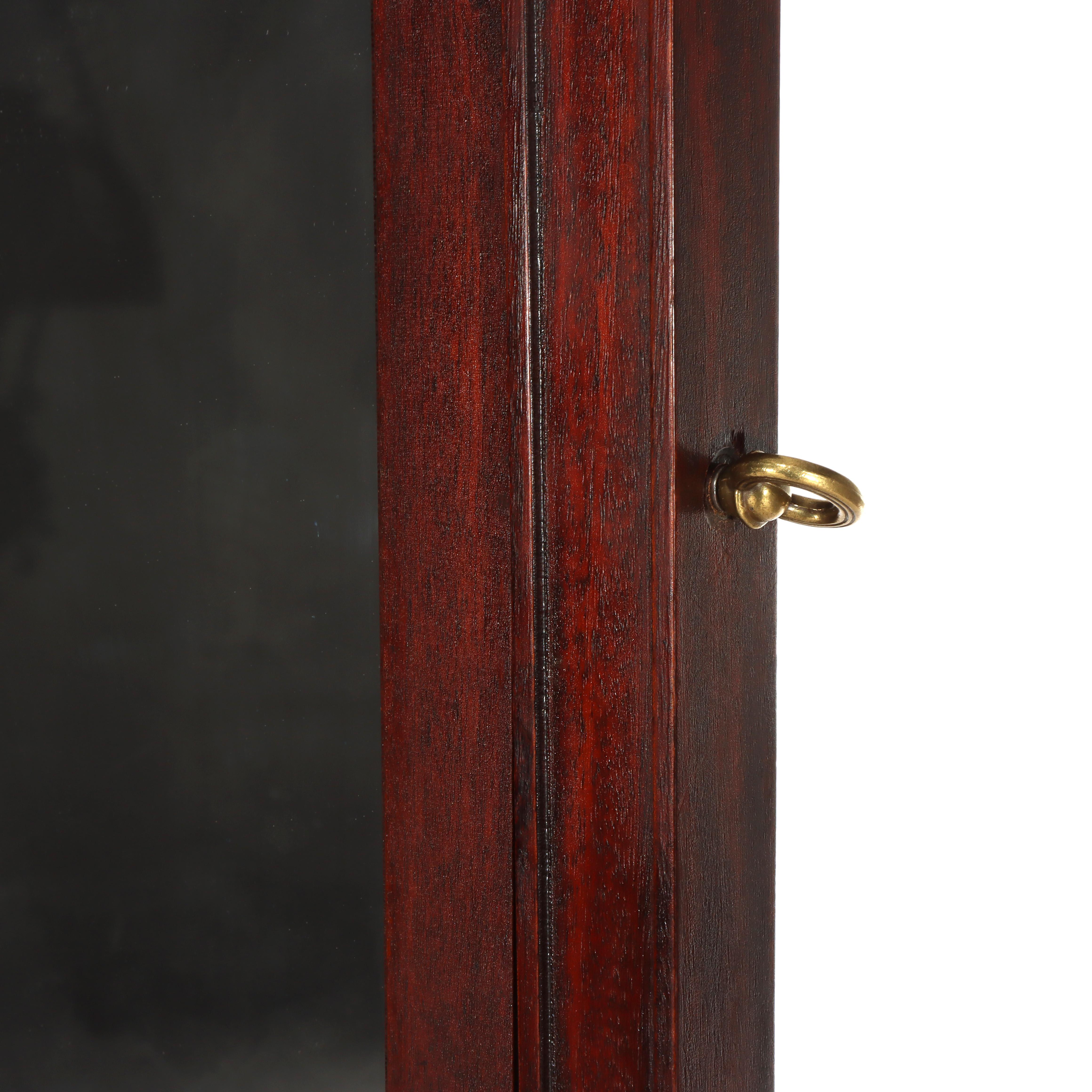 Antique Edwardian Neoclassical Carved Mahogany Dressing Mirror c1910 en vente 2