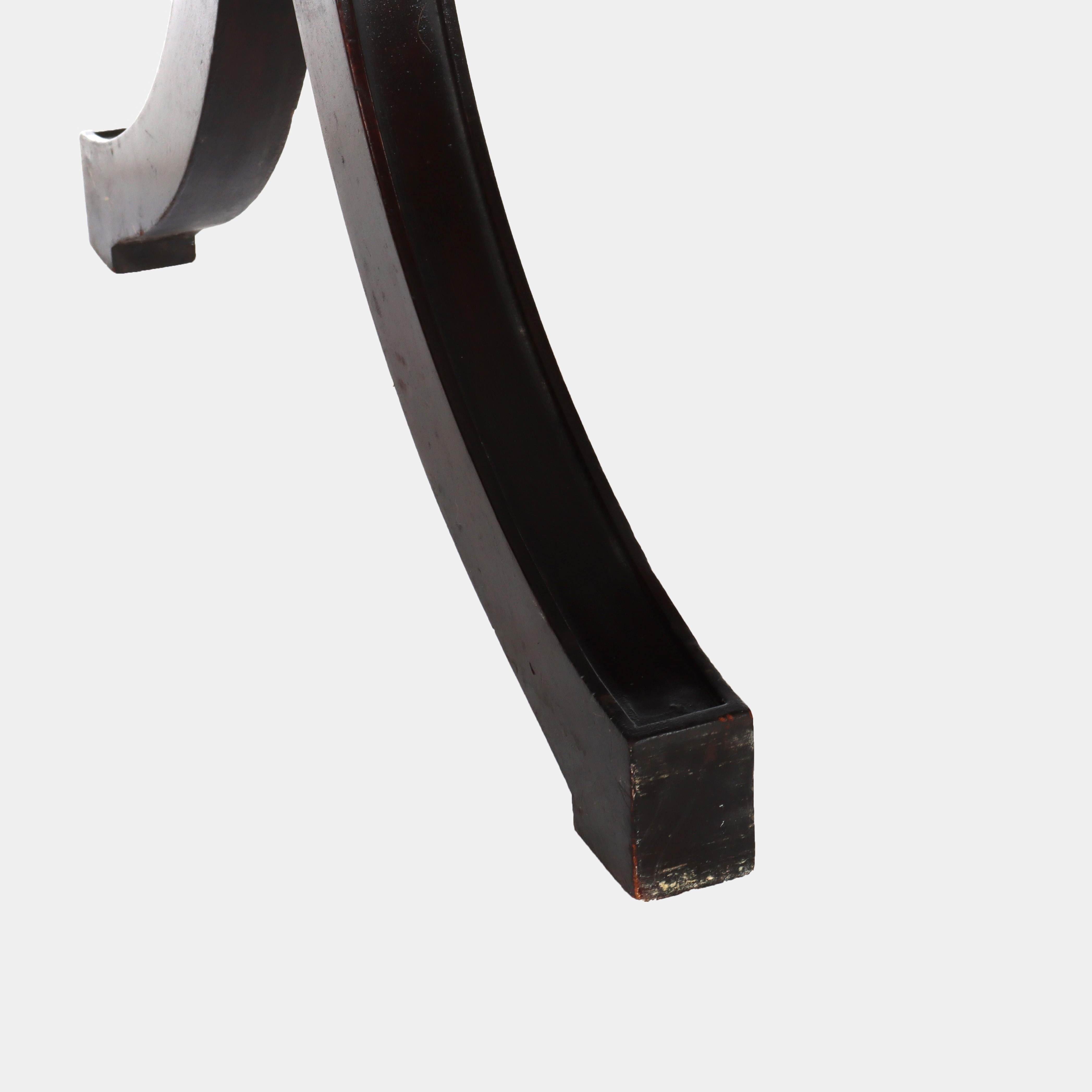 Antique Edwardian Neoclassical Carved Mahogany Dressing Mirror c1910 en vente 4