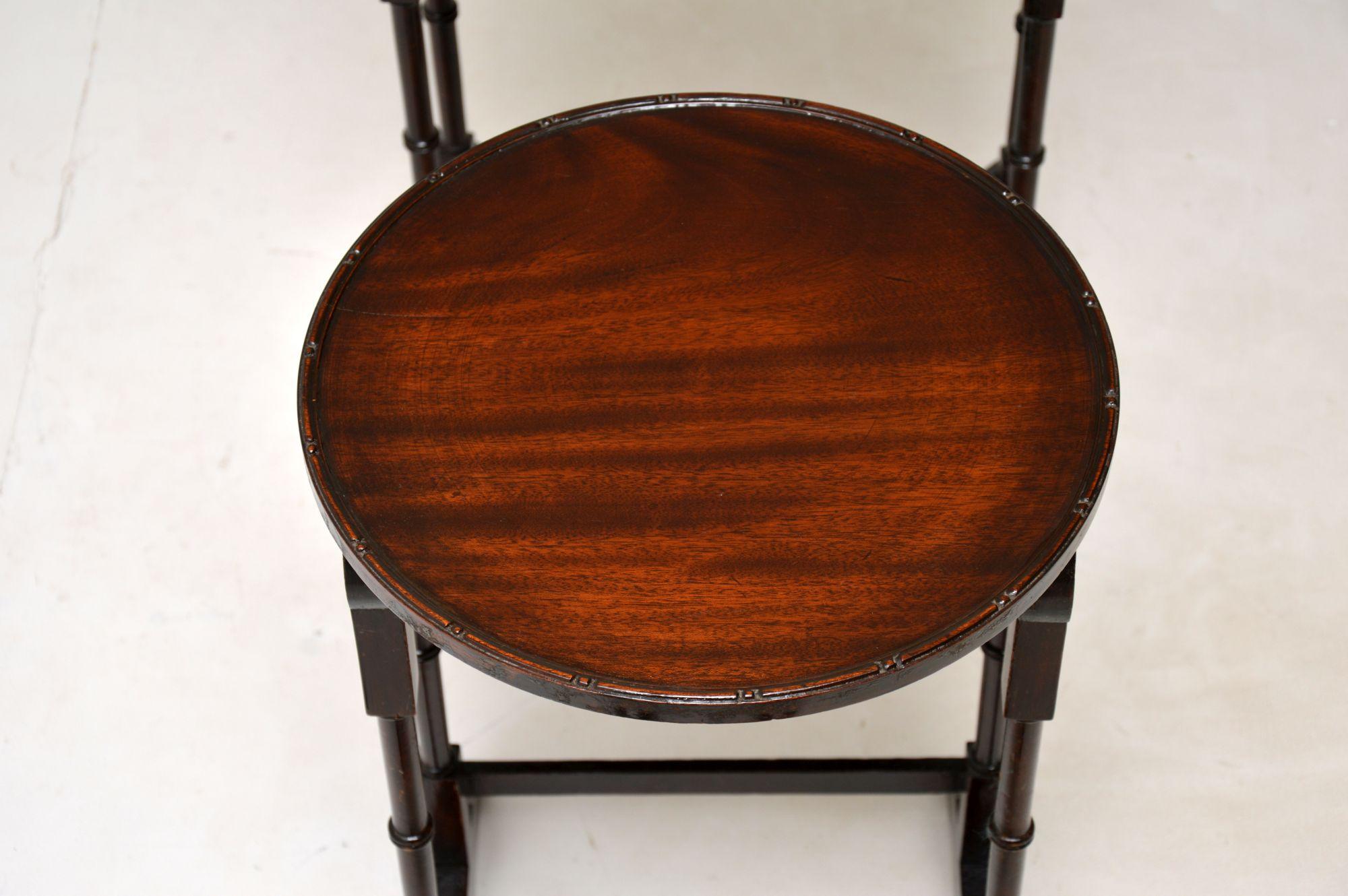 Antique Edwardian Nest of Tables For Sale 2