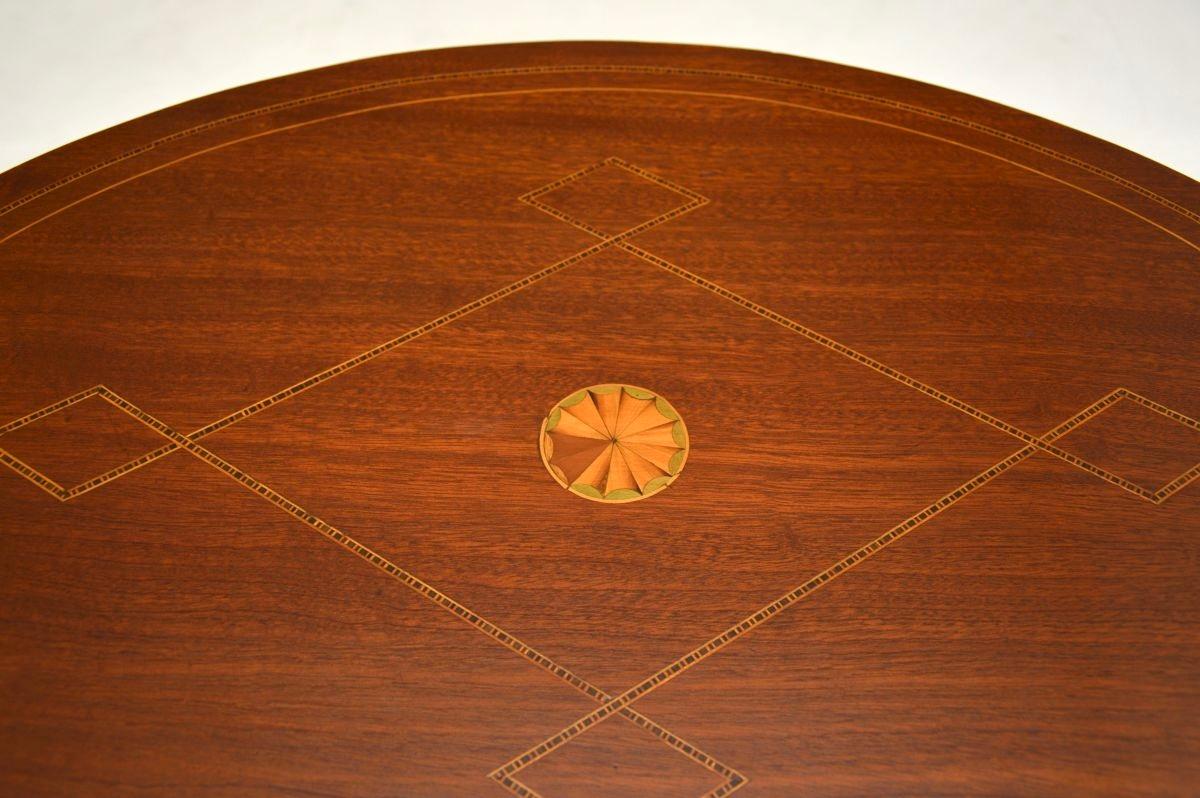 Mesa auxiliar eduardiana antigua principios del siglo XX