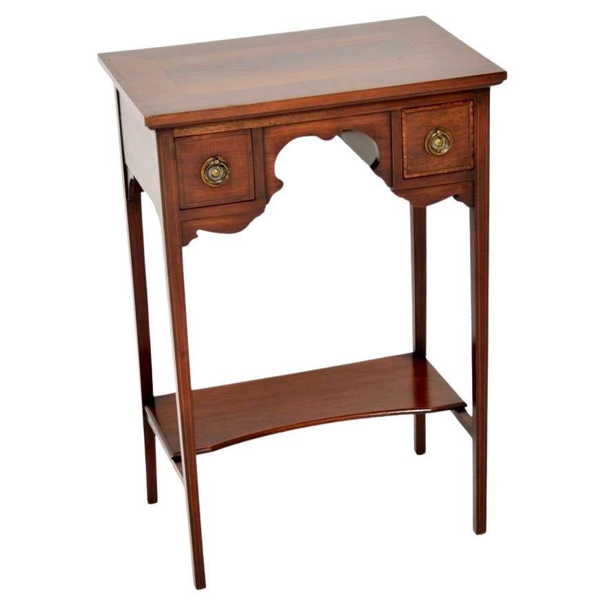 Antique Edwardian Occasional Side Table For Sale