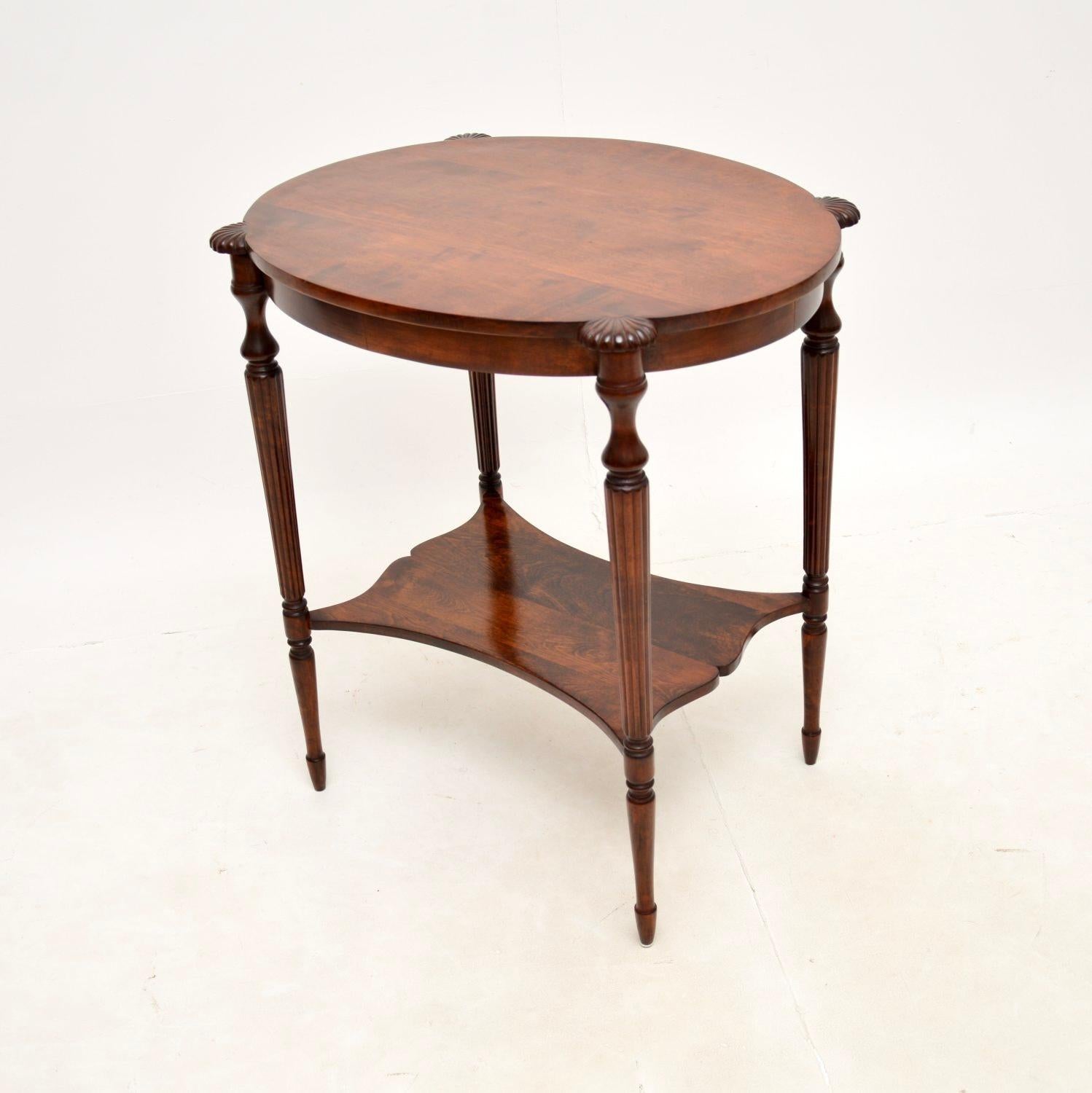 British Antique Edwardian Occasional Table For Sale