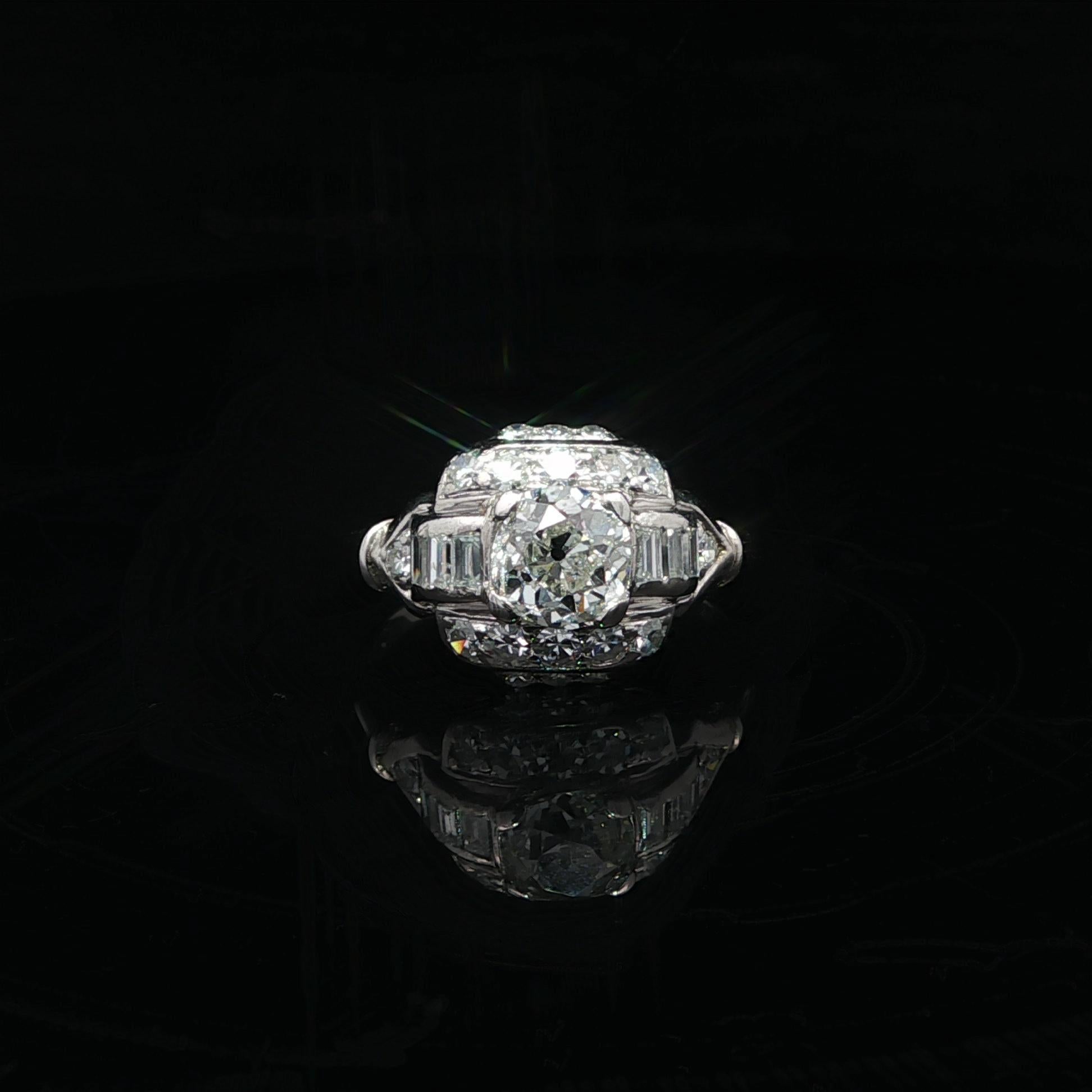 --Pierre(s) :...
(1) Diamant naturel authentique - magnifique taille ancienne - serti - couleur I - pureté SI2 - 1.0ct (exact - certifié)
** Voir les détails de la certification ci-dessous pour des informations complètes
Diamants véritables naturels