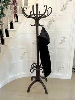 Antique Edwardian Quality Bentwood Hall Stand