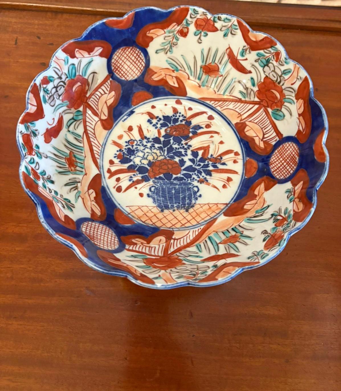 20ième siècle Bol japonais Imari ancien de qualité édouardienne en vente
