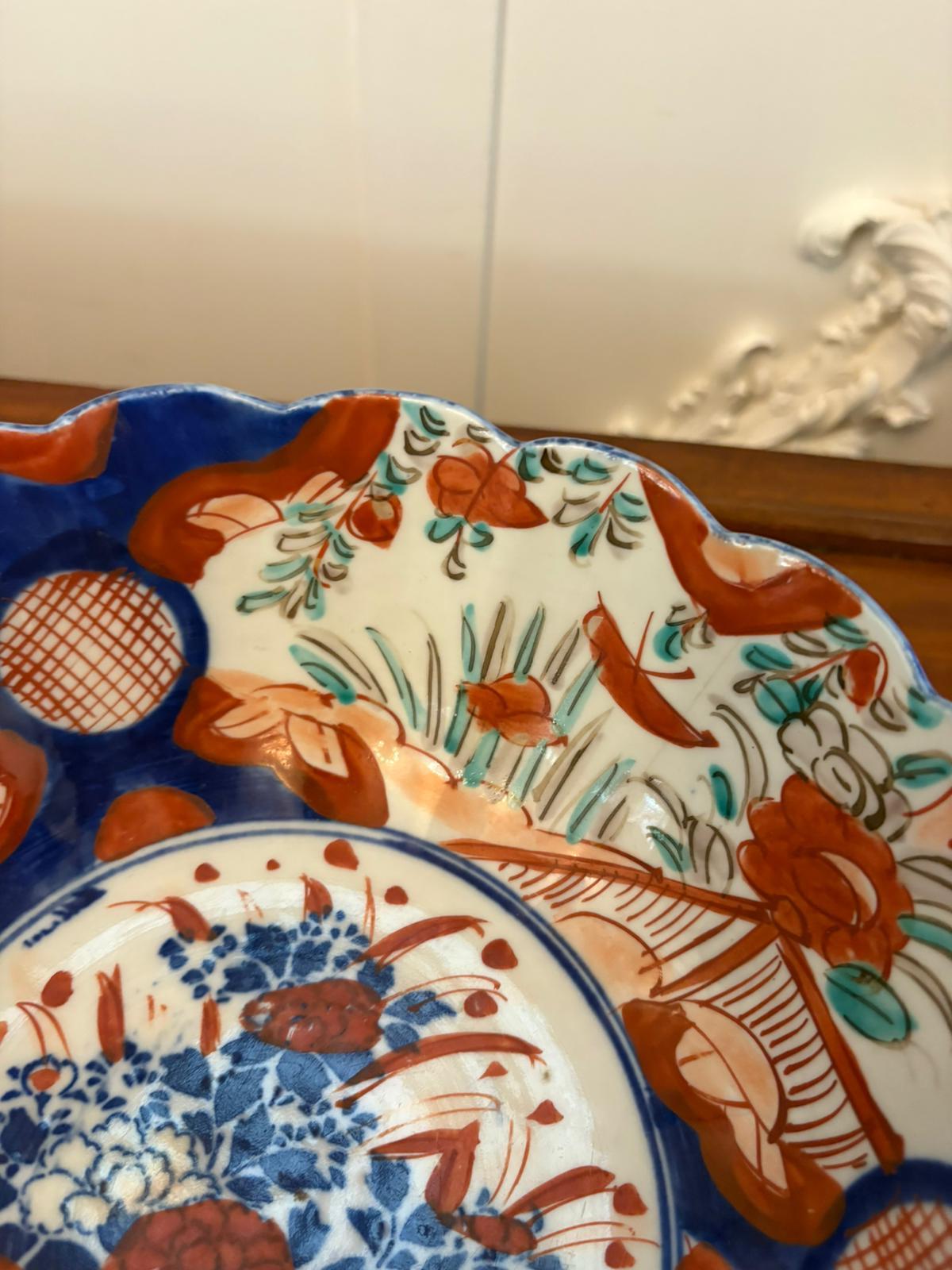 Céramique Bol japonais Imari ancien de qualité édouardienne en vente