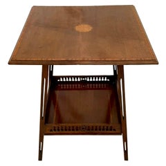 Antique Edwardian Quality Mahogany Inlaid Centre Table