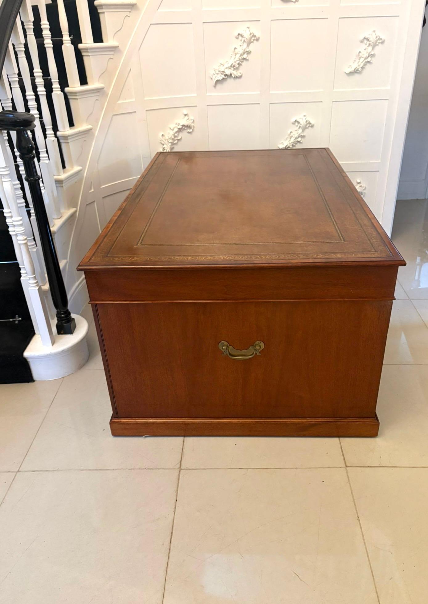 Antico scrittoio in mogano di qualità edoardiana In condizioni buone in vendita a Suffolk, GB