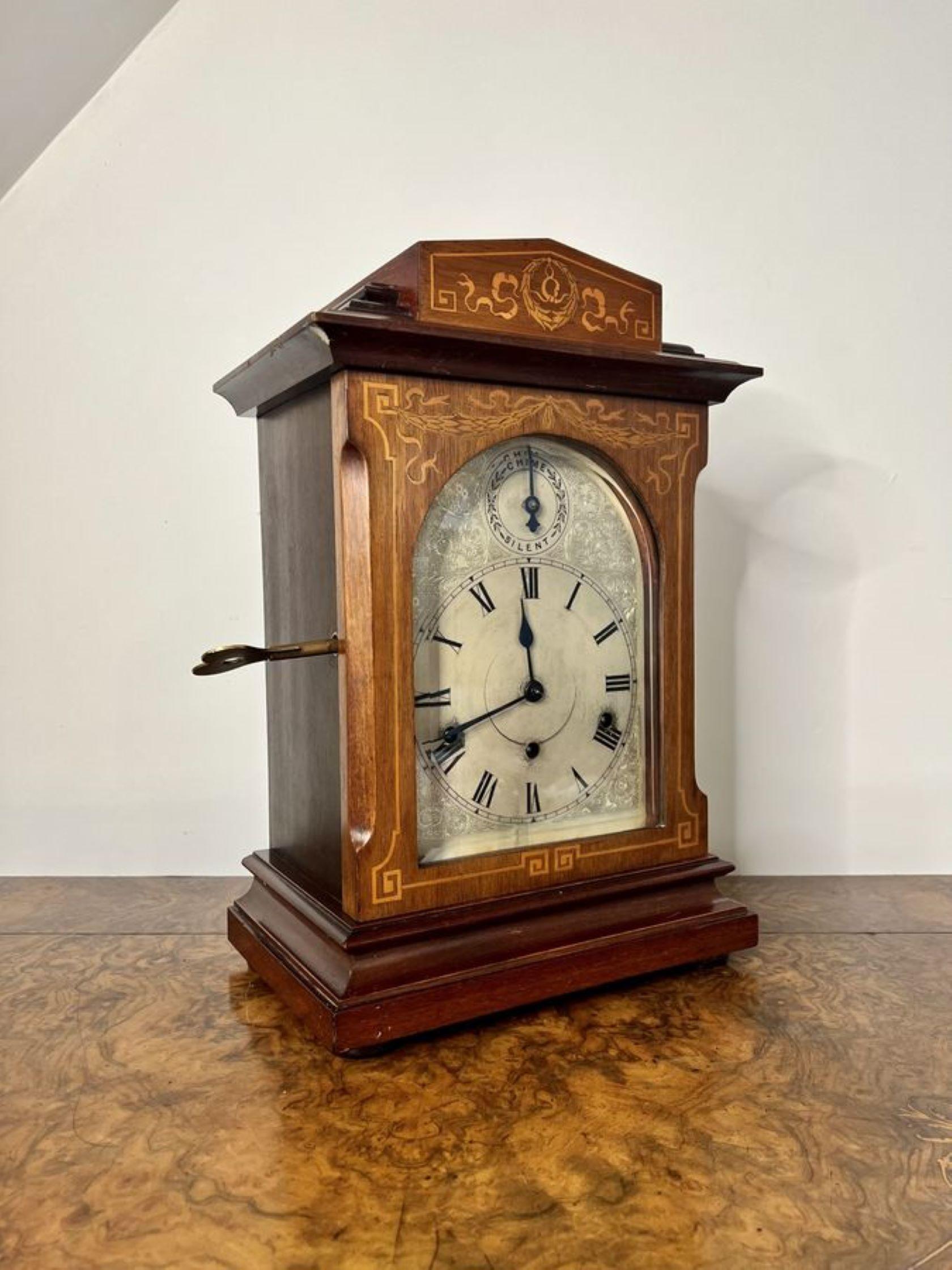 antique 8 day mantel clock