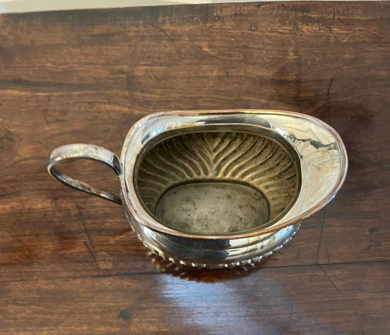 vintage silver plated tea set