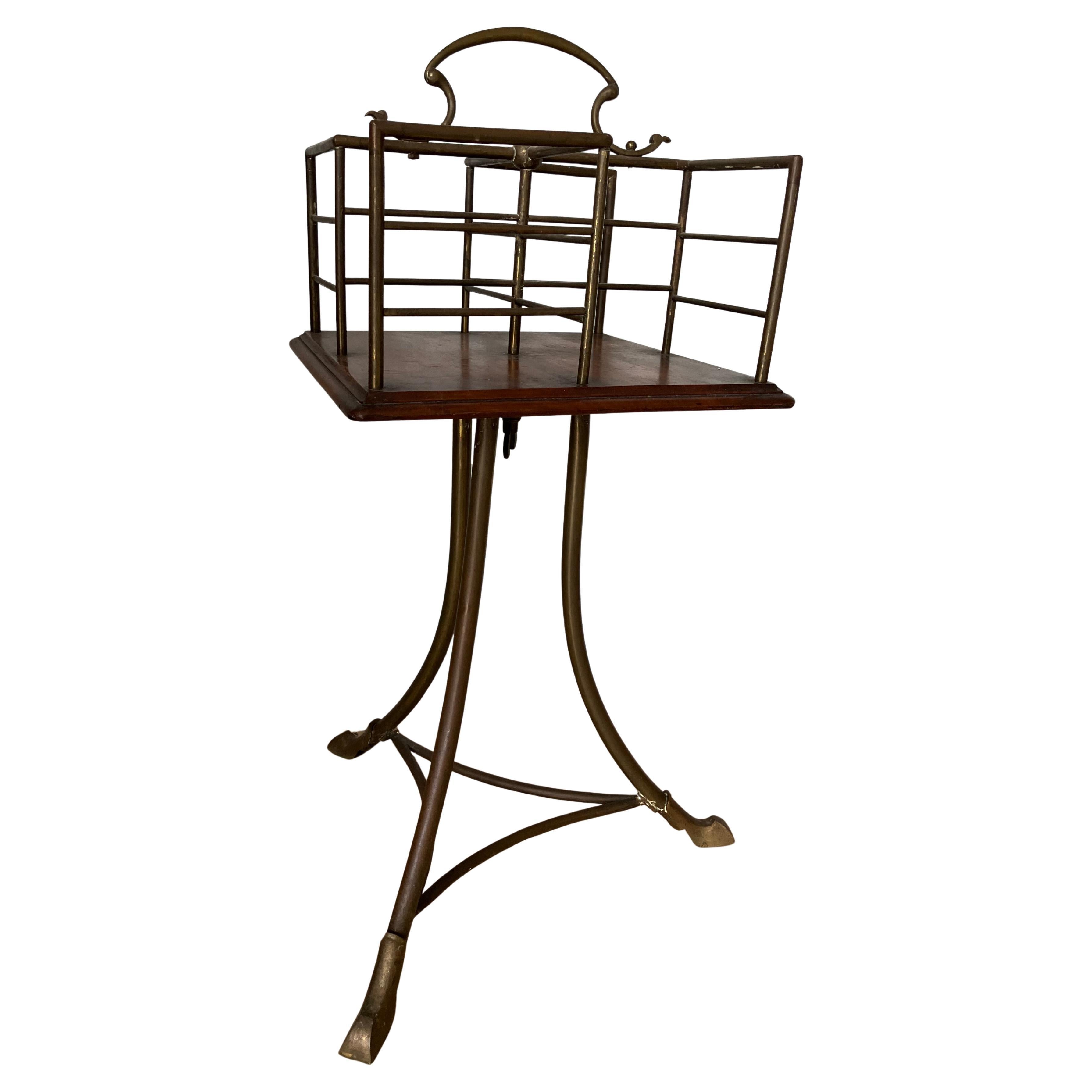 Antique Edwardian Revolving Bookstand