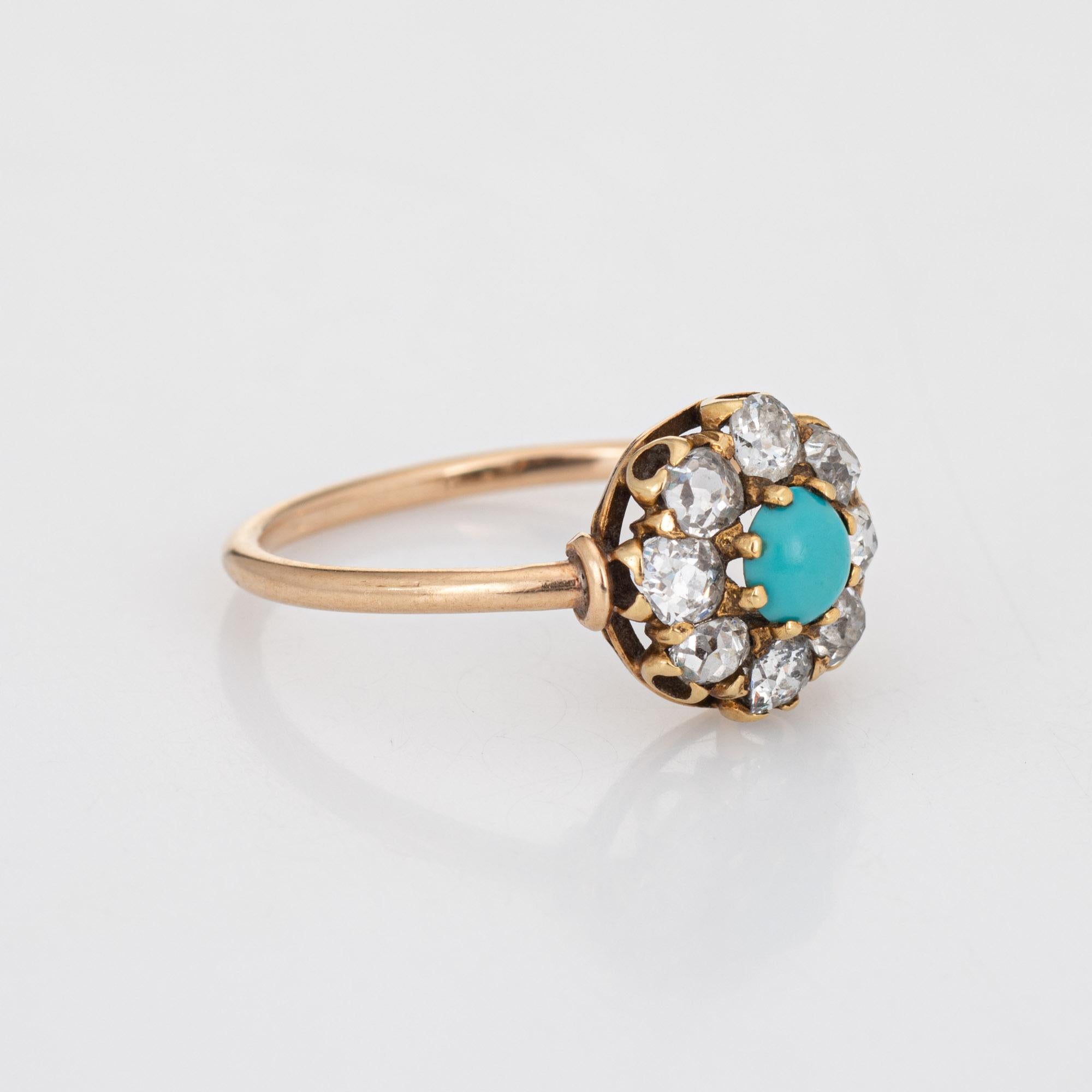 antique turquoise engagement rings