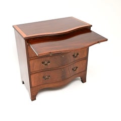 Antique Edwardian Serpentine Chest of Drawers