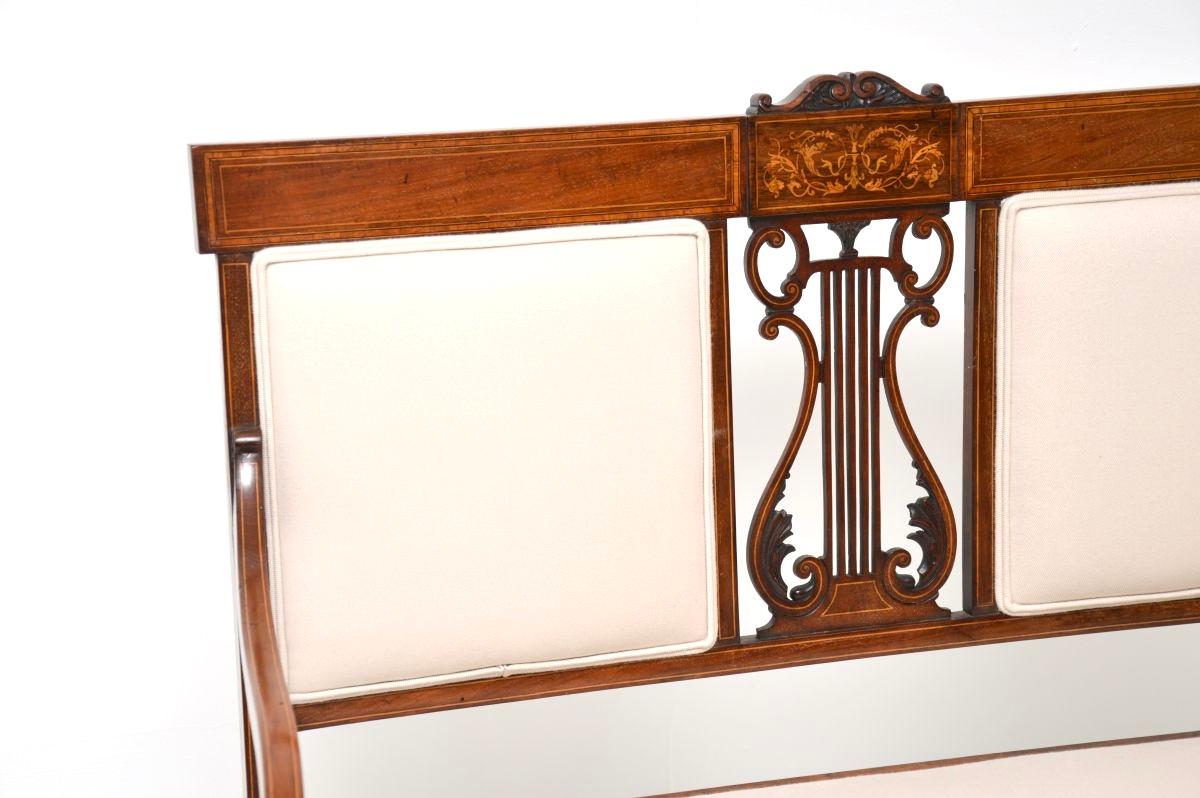 Début du 20ème siècle Canapé ancien de style édouardien en vente