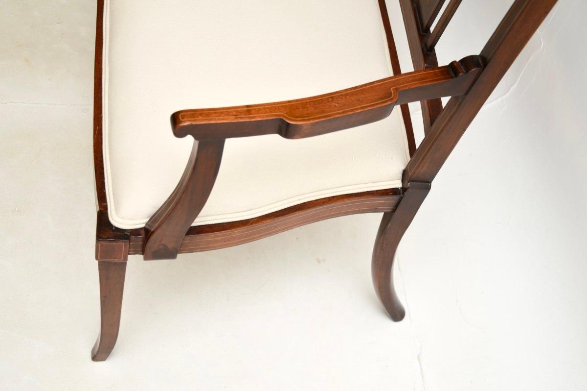 Antique Edwardian Settee 3