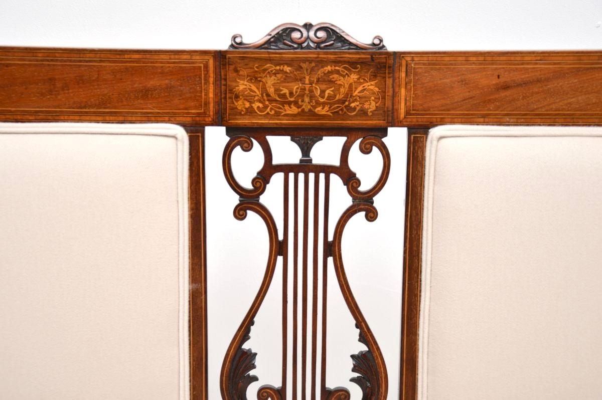 Canapé ancien de style édouardien en vente 1