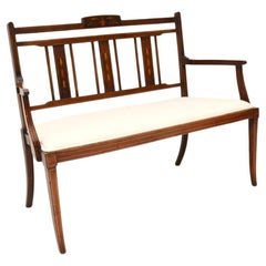 Antique Edwardian Settee