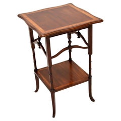 Antiker edwardianischer Beistelltisch
