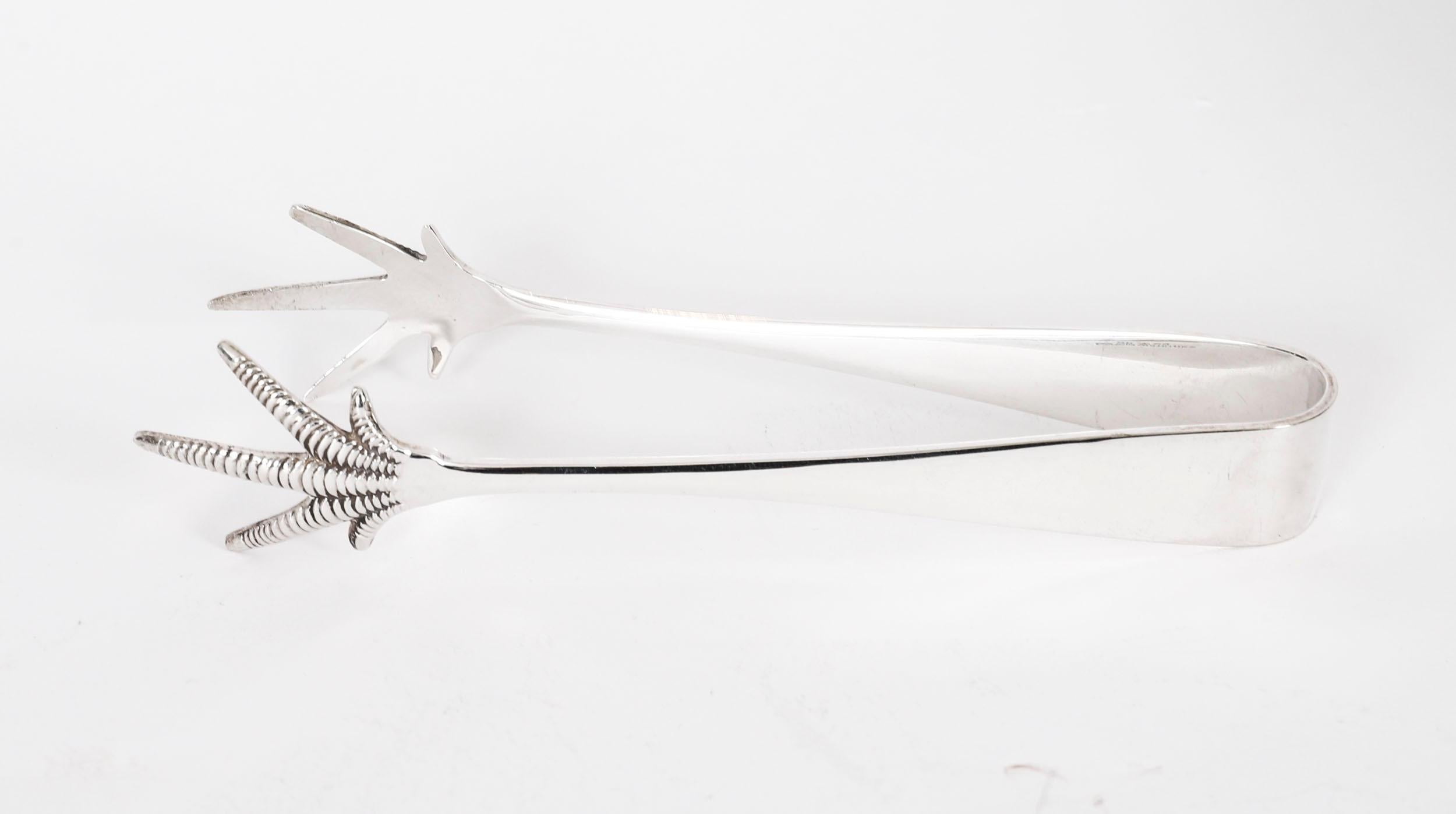 Argento Antico secchiello per il ghiaccio in lamiera d'argento di Dawson C1900 in vendita