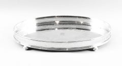 Antique Edwardian Silver Plated Gallery Tray, circa 19th Century