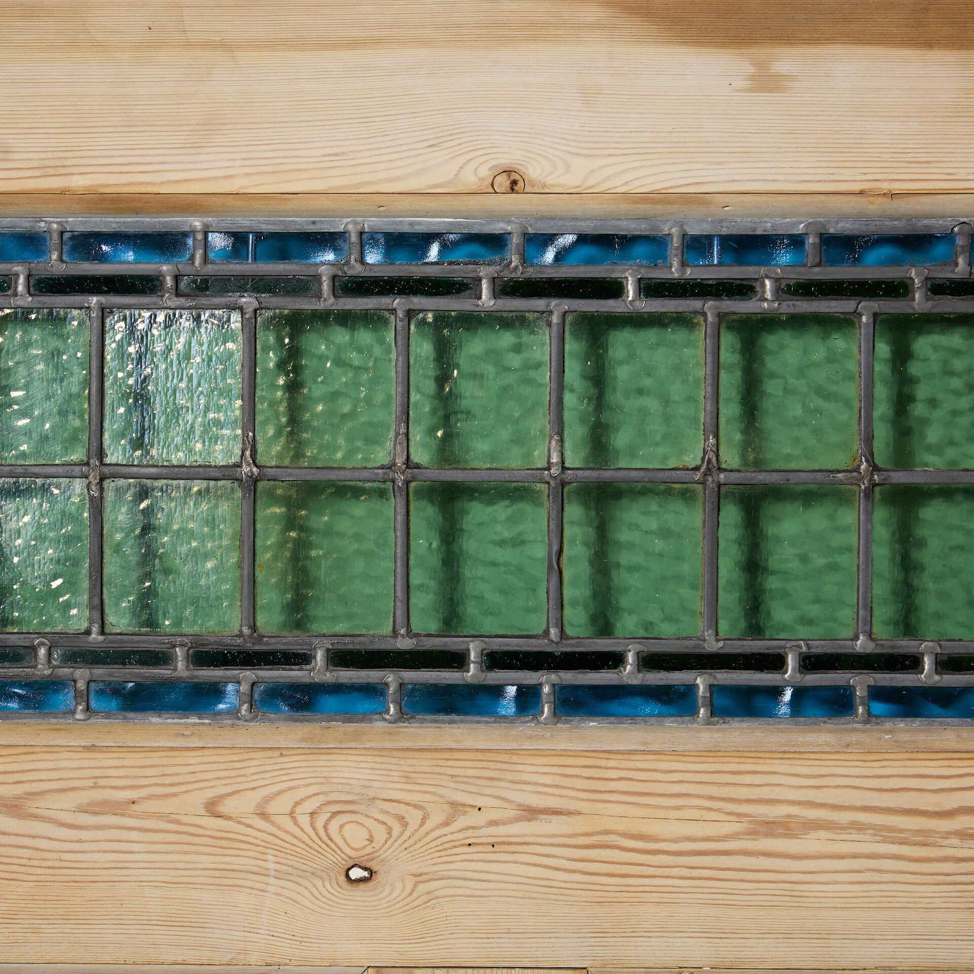 Antique Edwardian Stained Glass Front Door For Sale at 1stDibs