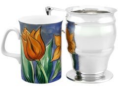 Edwardian Sterling Silver Arts & Crafts Mug