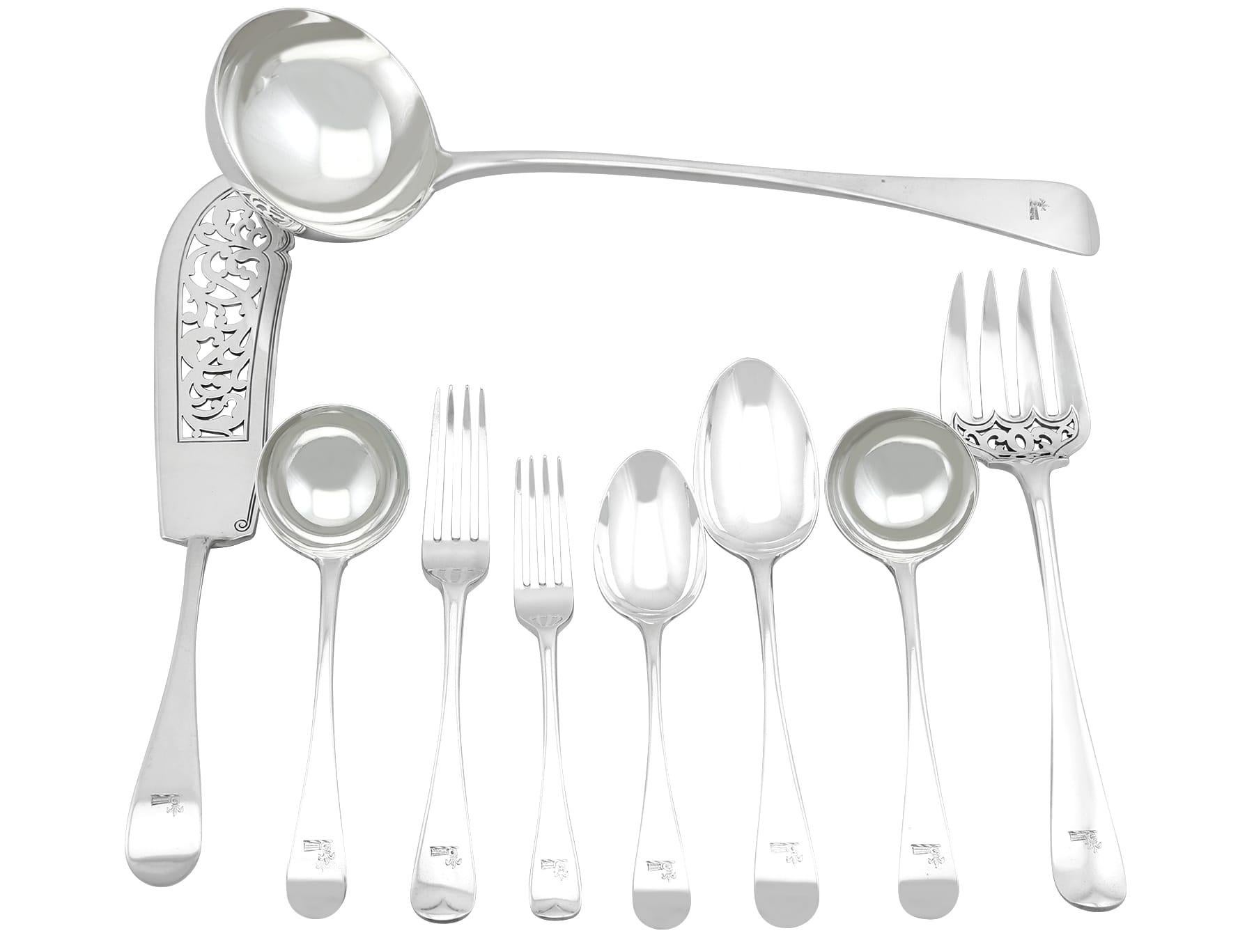 Antigua Cantimplora eduardiana de cubiertos de plata de ley (1906) principios del siglo XX en venta