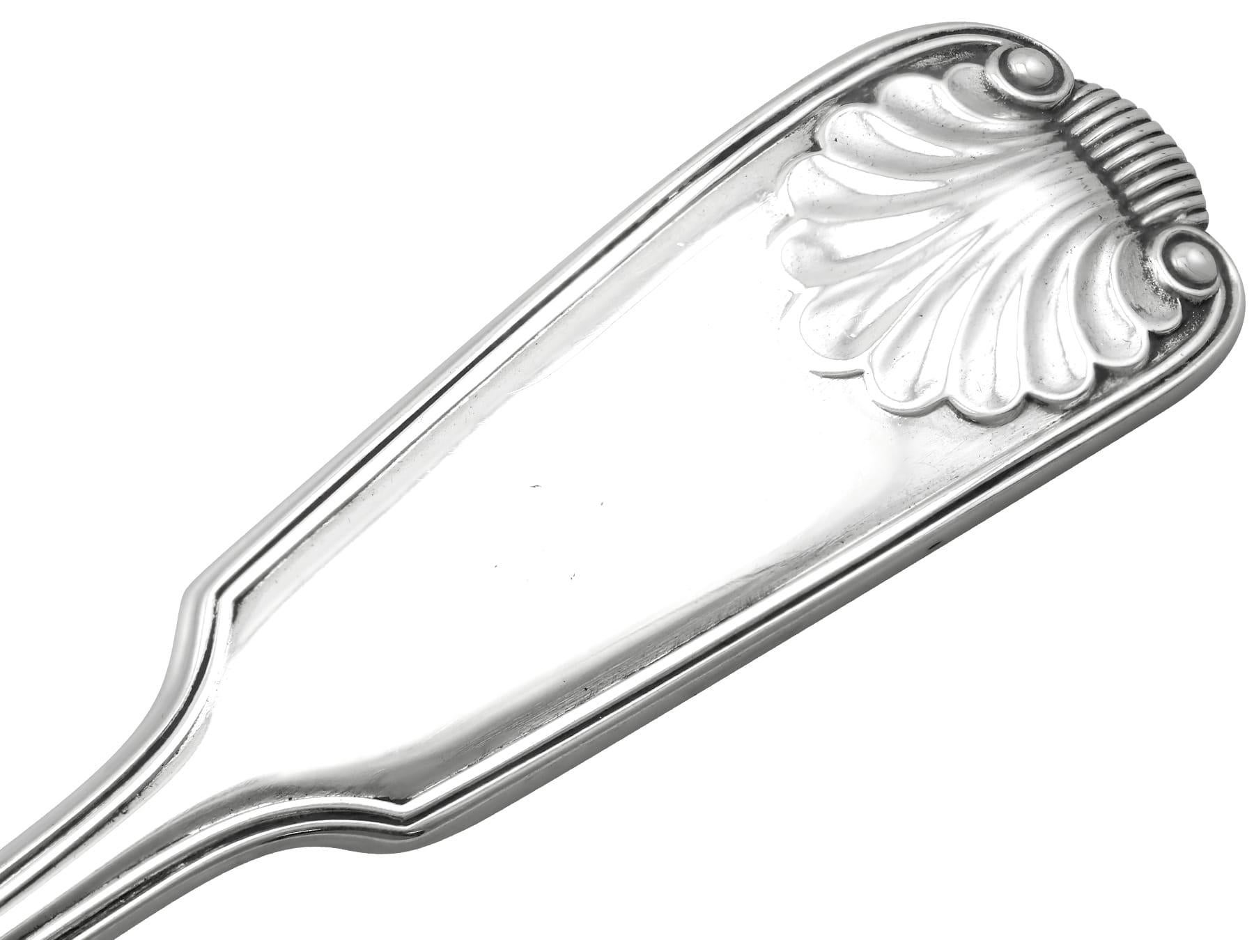 Antica mensa in argento sterling edoardiana di posate (1906) in vendita 3