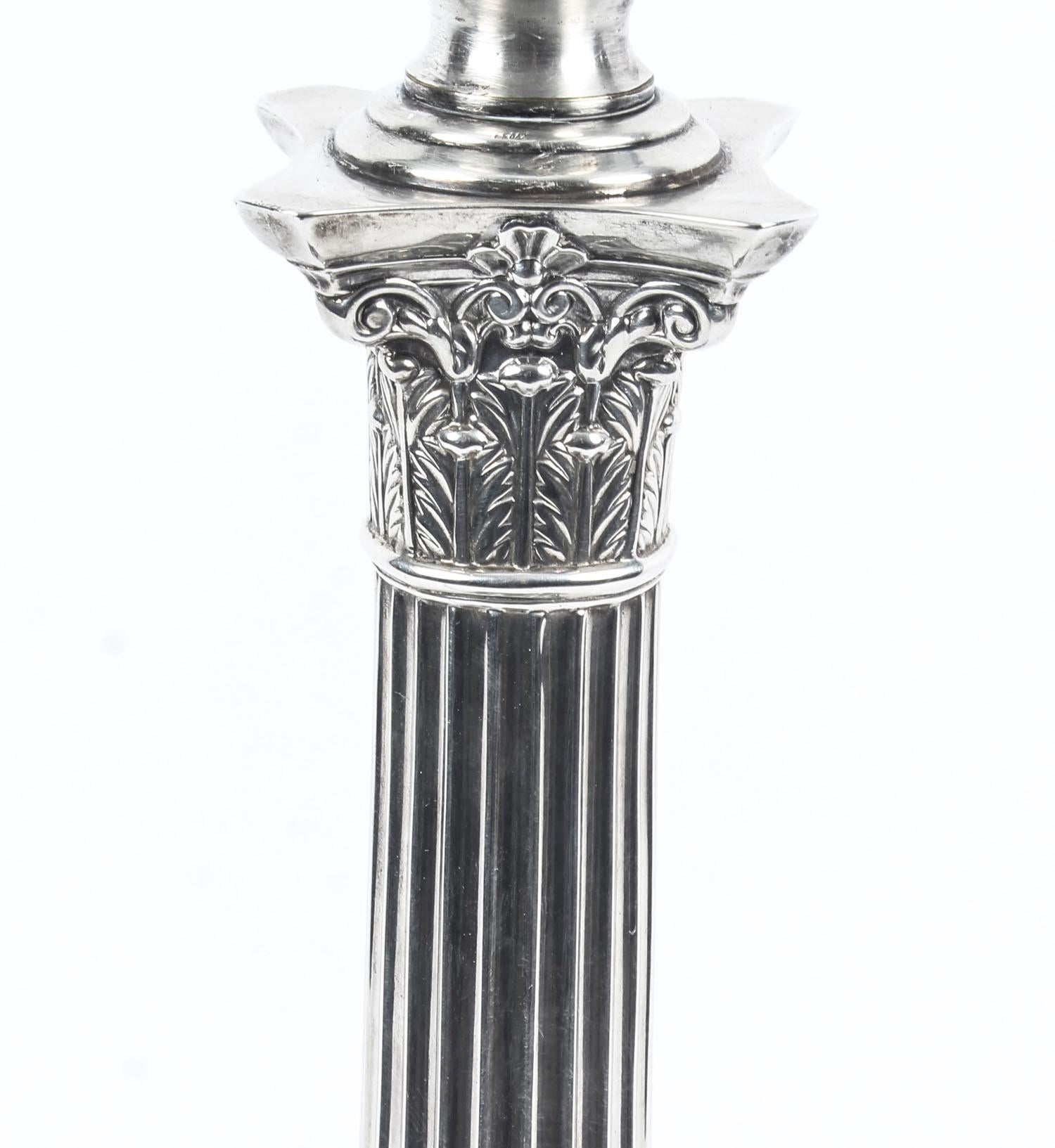 silver antique lamp