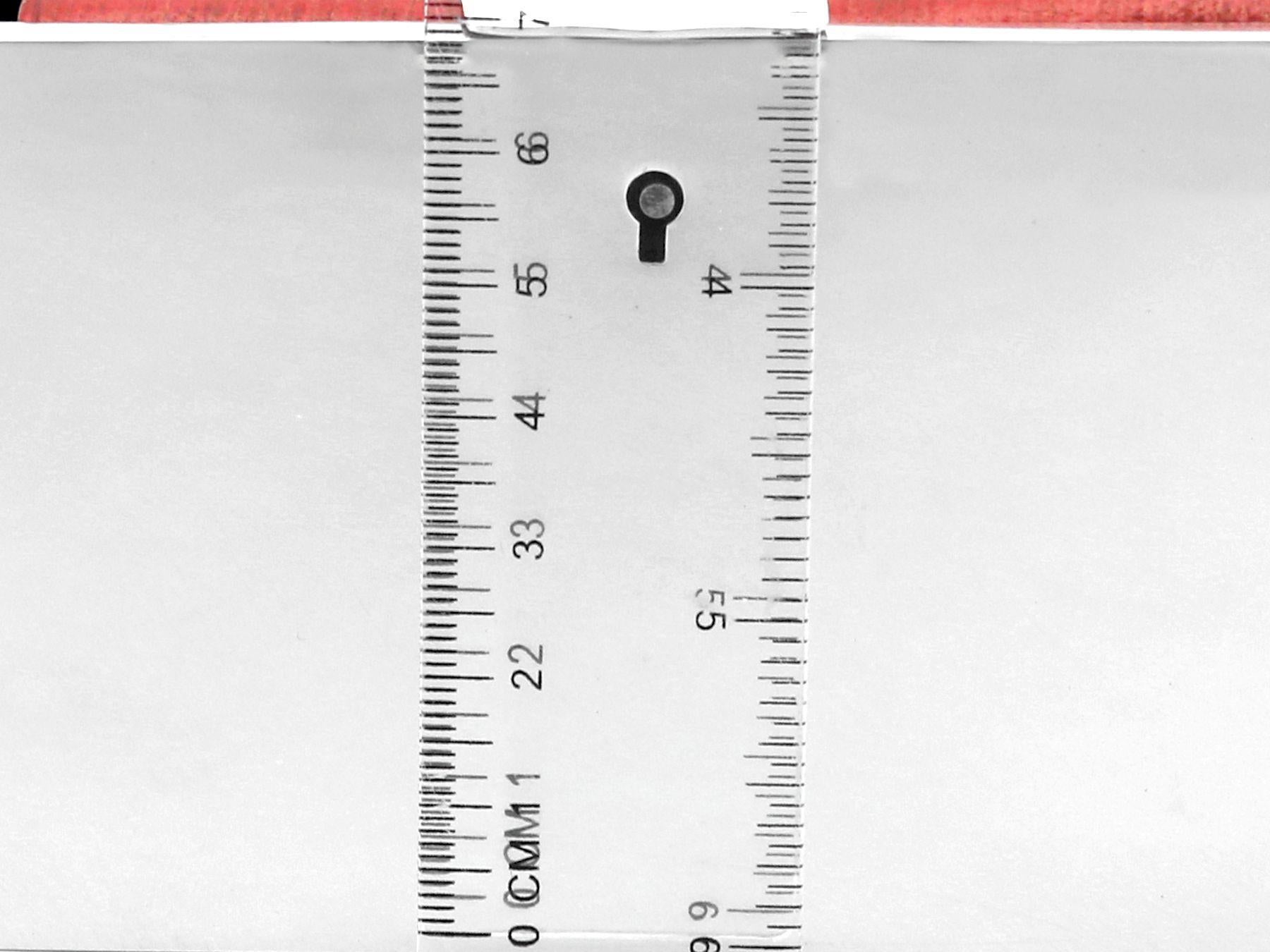 Antiguo estuche de plata de ley eduardiana en venta 4