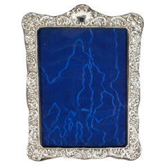 Antique Edwardian Sterling Silver Photo Frame, Dated 1902