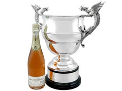 Antique Edwardian Sterling Silver Presentation Cup and Plinth (1906)