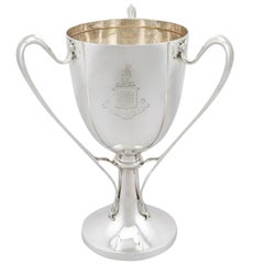 Antique Edwardian Sterling Silver Presentation Cup