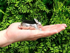 Edwardian Sterling Silver Rabbit Pin Cushion