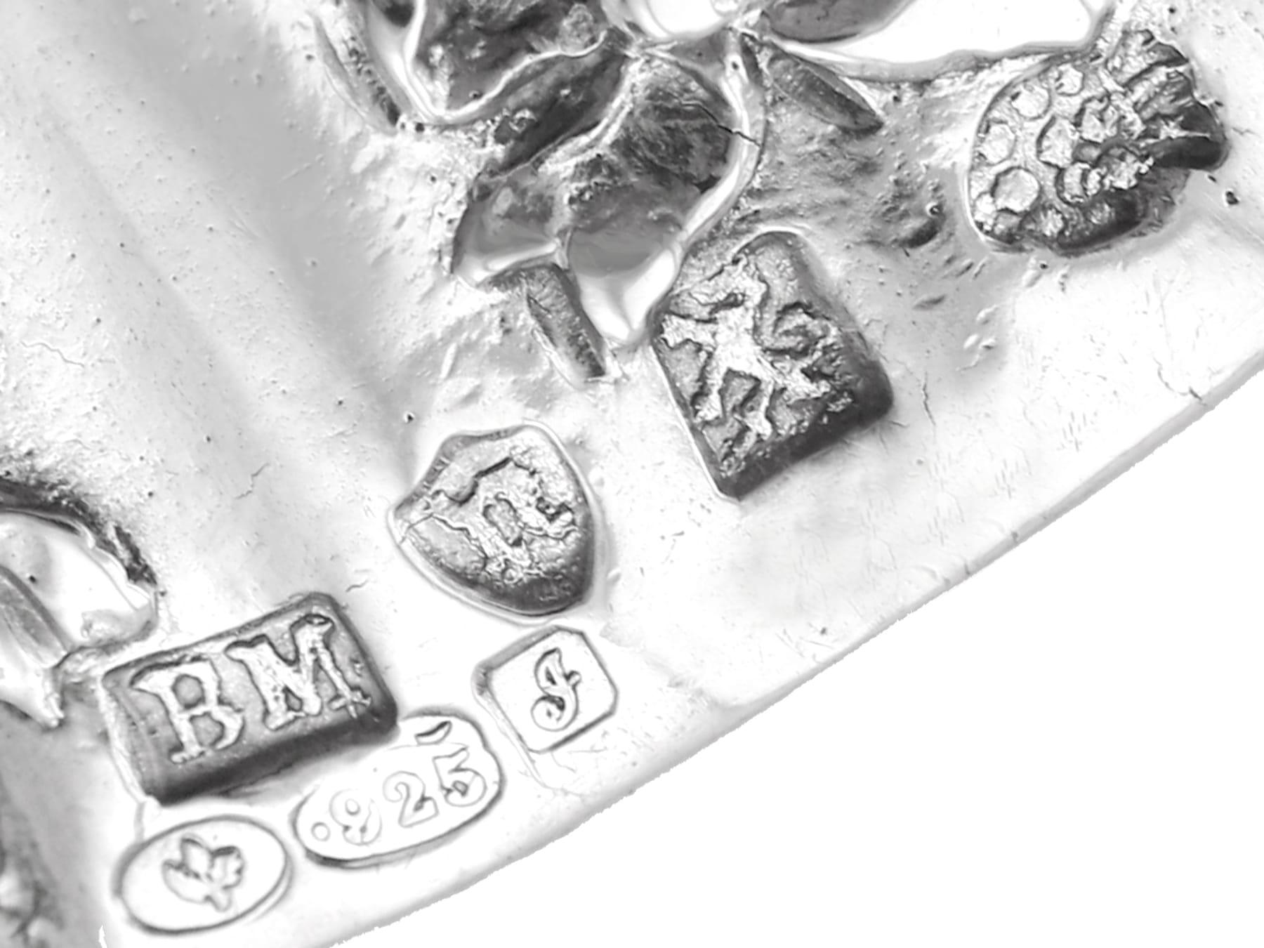 Antike edwardianische Sterlingsilber-Tischglocke (Silber) im Angebot