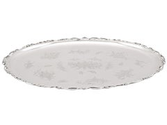 Antique Edwardian Sterling Silver Tray, 1903